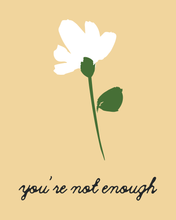 Load image into Gallery viewer, You're Not Enough But Jesus Is T-Shirt - Butter Yellow