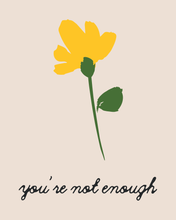 Load image into Gallery viewer, You're Not Enough But Jesus Is T-Shirt - Ivory