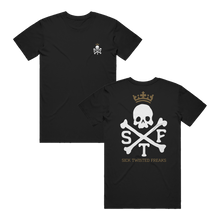 Load image into Gallery viewer, STF Skull & Bones Heavyweight T-Shirt