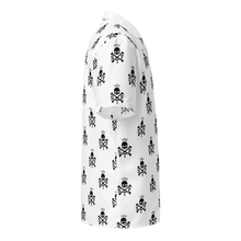 Load image into Gallery viewer, STF Skull & Bones Hawaiian Shirt - White