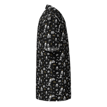 Load image into Gallery viewer, STF Logo Print Hawaiian Shirt - Black