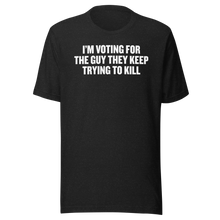 Load image into Gallery viewer, I'm Voting T-Shirt - Black