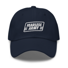 Load image into Gallery viewer, Fearless Army Logo Dad Hat