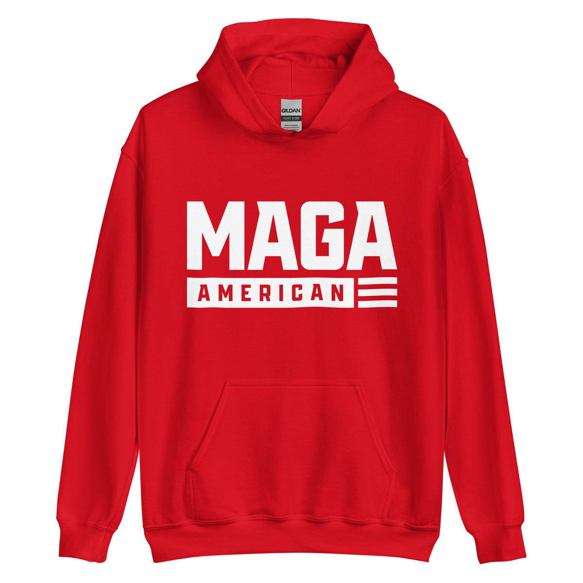 Make america great again top red hoodie