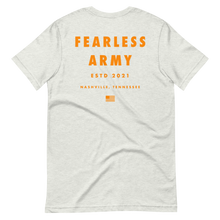 Load image into Gallery viewer, Fearless Army Front/Back T-Shirt