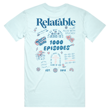 Load image into Gallery viewer, Limited Edition 1000 Episodes T-Shirt - Chambray