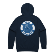 Load image into Gallery viewer, Agua Donkeys Hoodie - Navy