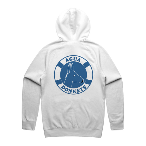 Agua Donkeys Hoodie - White