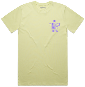 Next Right Thing T-Shirt - Lime
