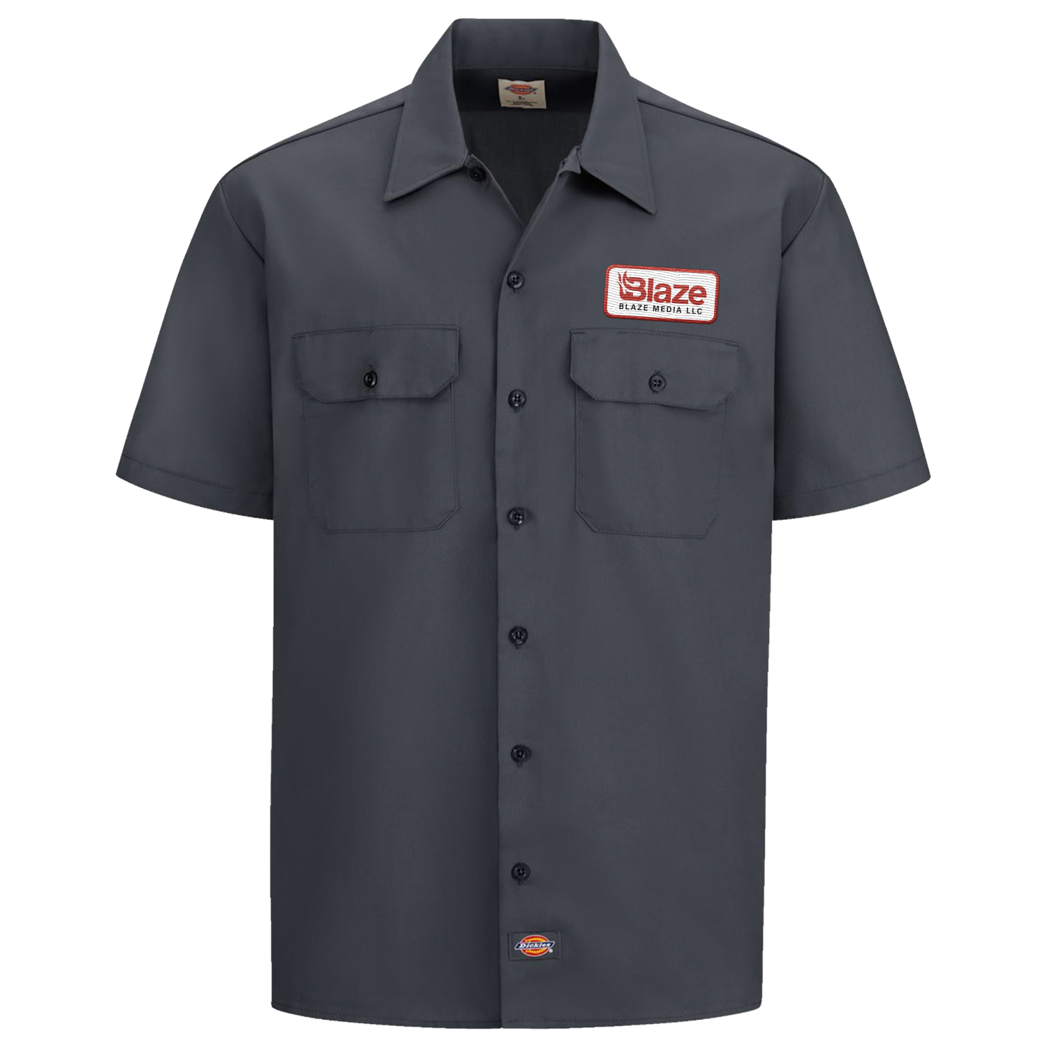 Blaze Heritage Dickies Work Shirt Blaze Media Shop blaze-heritage-dickies-work-shirt-blaze-media-shop