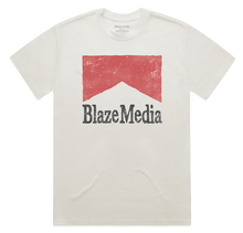 Load image into Gallery viewer, Blaze Heritage Cowboy T-Shirt  - Cream