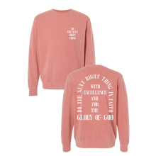 Load image into Gallery viewer, Do The Next Right Thing Crewneck - Rose