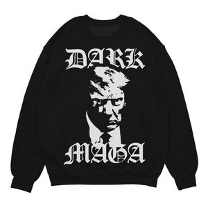 Dark MAGA Ugly Christmas Sweater