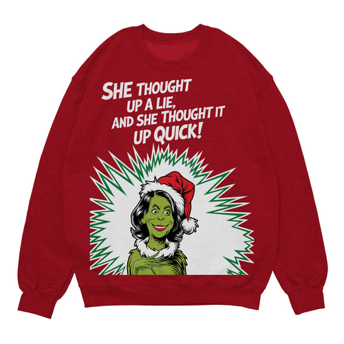 Kamala The Grinch Ugly Christmas Sweater