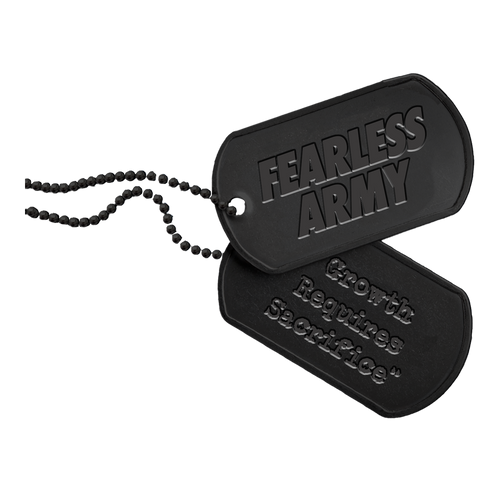 ROLL CALL 2.0 X FEARLESS - Dog Tags