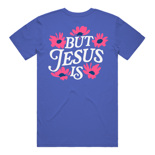 You're Not Enough But Jesus Is T-Shirt - Royal Blue