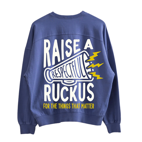 Relatable X CJLA - RARR - Oversized Crewneck Sweatshirt - Violet