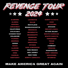 Load image into Gallery viewer, Trump Revenge Tour 2024 T-Shirt