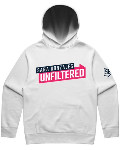 Unfiltered Show Hoodie White