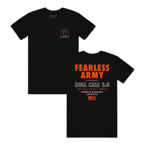 ROLL CALL 2.0 X FEARLESS T-SHIRT