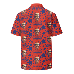 Cornpop by Sabo Hawaiian Shirt - Red