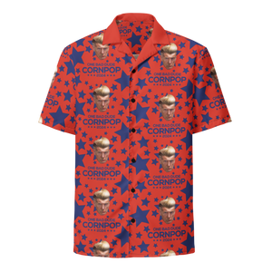 Cornpop by Sabo Hawaiian Shirt - Red