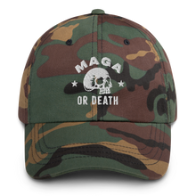 Load image into Gallery viewer, MAGA or Death Dad Hat Camo