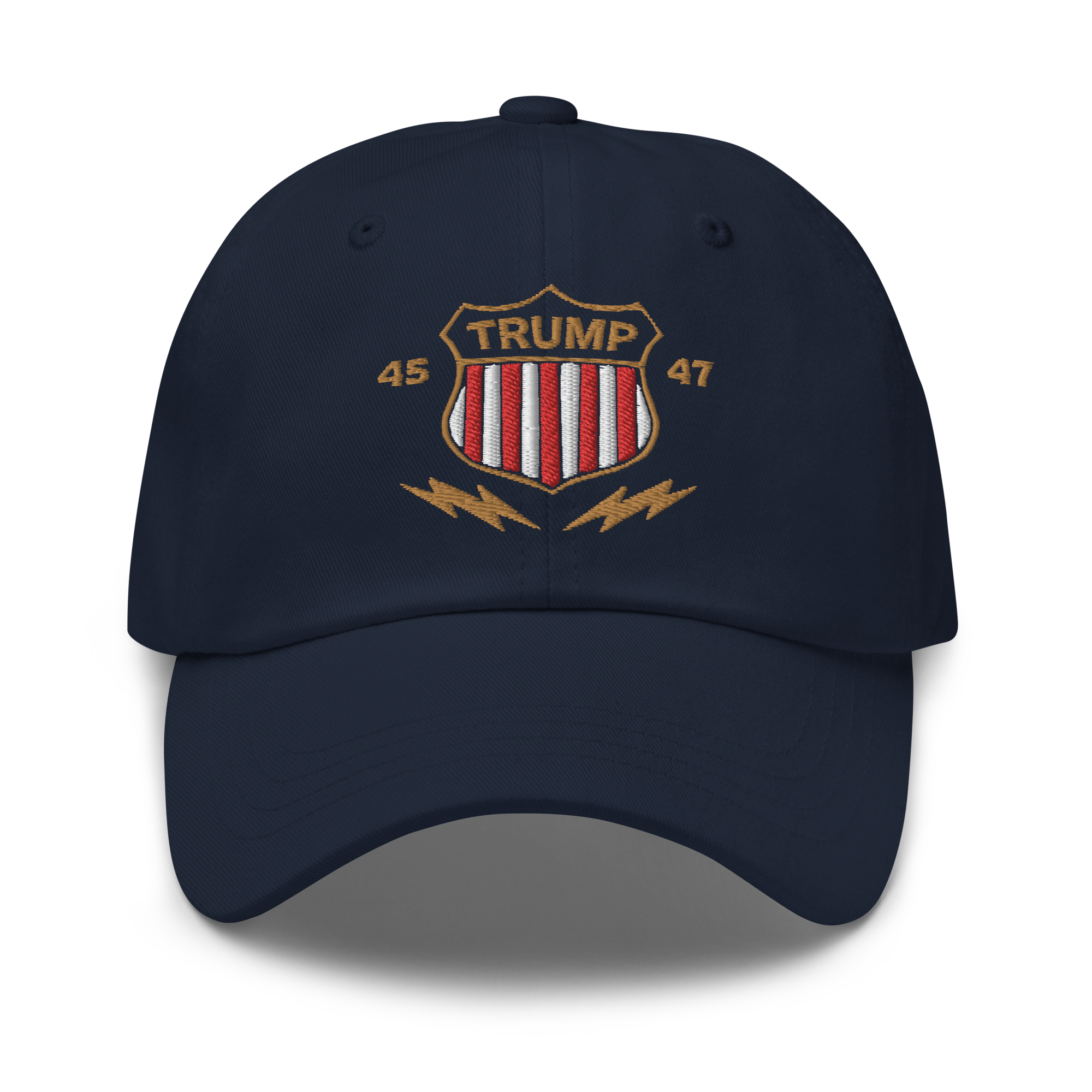 Trump For President Dad Hat Navy