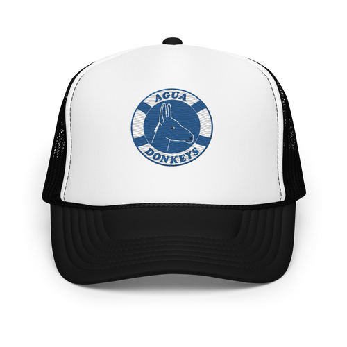 Agua Donkeys Trucker Hat - Black