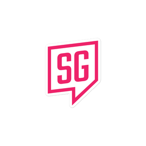 Unfiltered SG Show Sticker - Pink