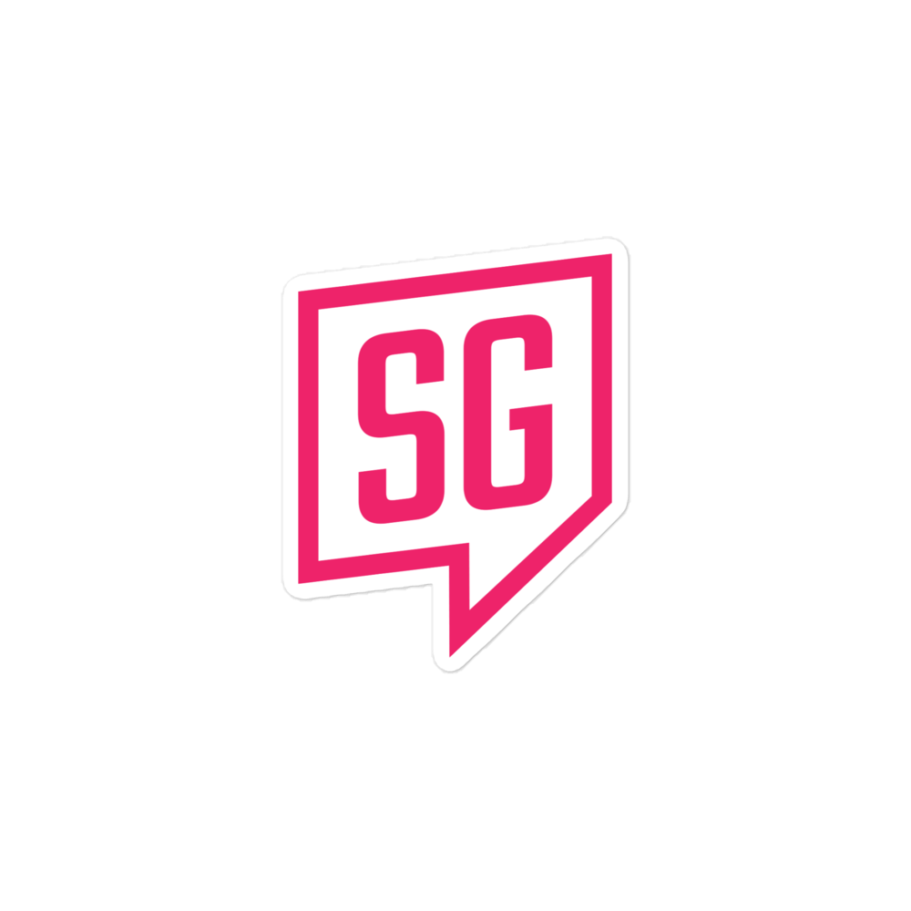 Unfiltered SG Show Sticker - Pink