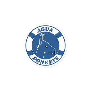 Agua Donkeys Sticker