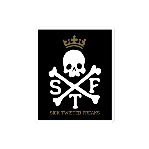 STF Skull & Bones Sticker