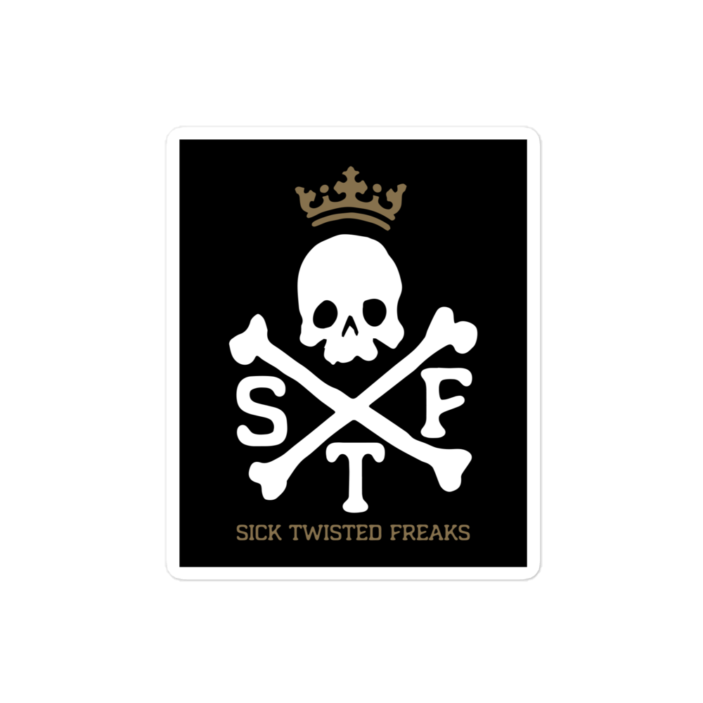 STF Skull & Bones Sticker