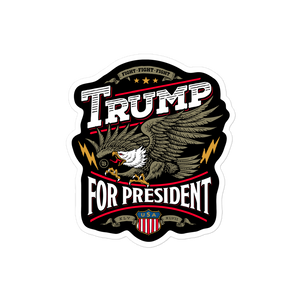 Trump For President Sticker