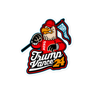 Trump Vance Collegiate Eagle Sticker