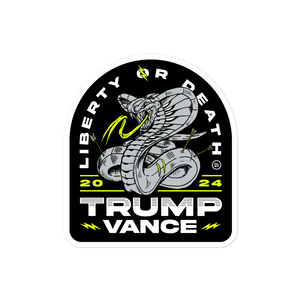 Trump Vance Liberty Or Death Sticker