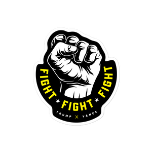 Fight Fight Fight Fist Sticker