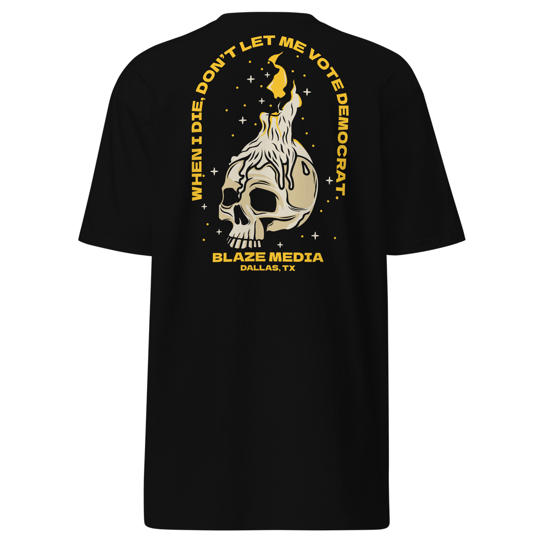 Blaze Heritage DLMVD Skull & Candle Heavyweight T-Shirt