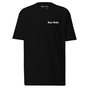 Blaze Heritage Cowboy Stare Heavyweight T-Shirt - Black
