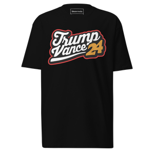 Trump Vance Varsity T-Shirt - Black