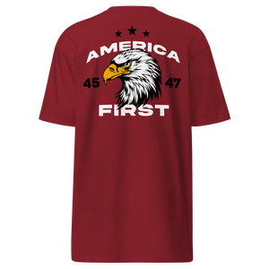 Blaze America First T-Shirt - Dark Red