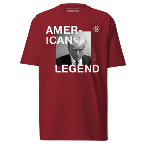 American Legend T-Shirt - Dark Red