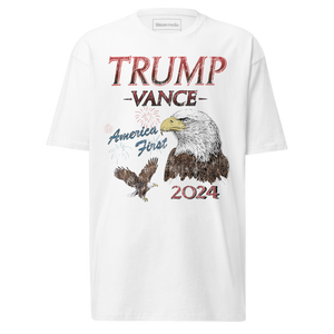 Trump Vance Vintage Eagle AF T-Shirt - White