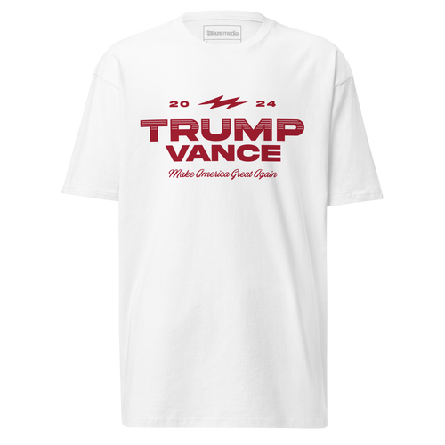 Trump Vance Bolt Logo T-Shirt - White