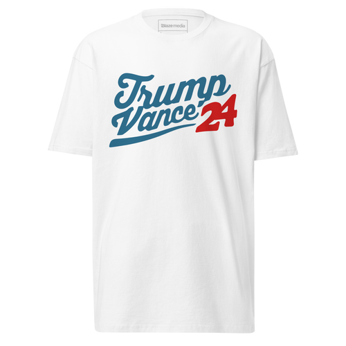 Trump Vance Varsity T-Shirt - White