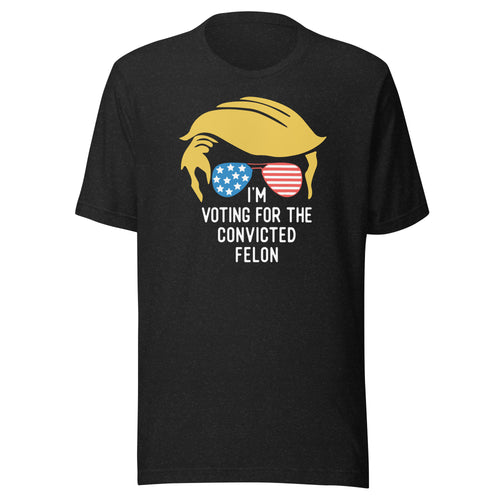Convicted Felon T-Shirt - Black