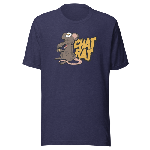 Chat Rat T-Shirt - Navy