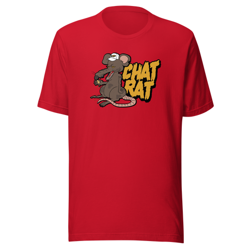 Chat Rat T-Shirt - Red