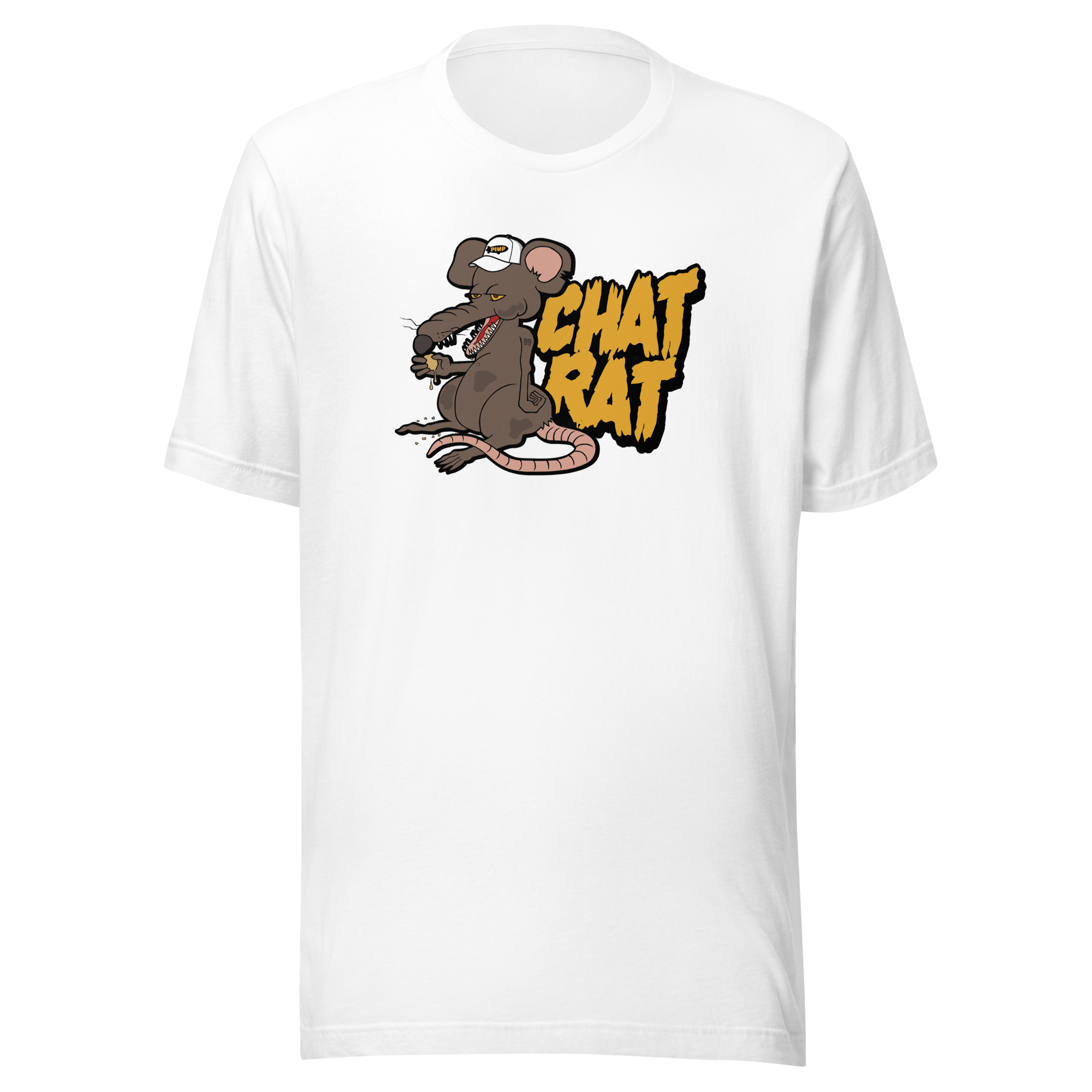 Chat Rat T-Shirt - White – Blaze Media Shop Chat Rat T-Shirt - White – Blaze Media Shop